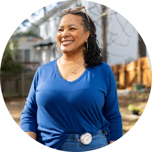 Woman wearing REMUNITYPRO 