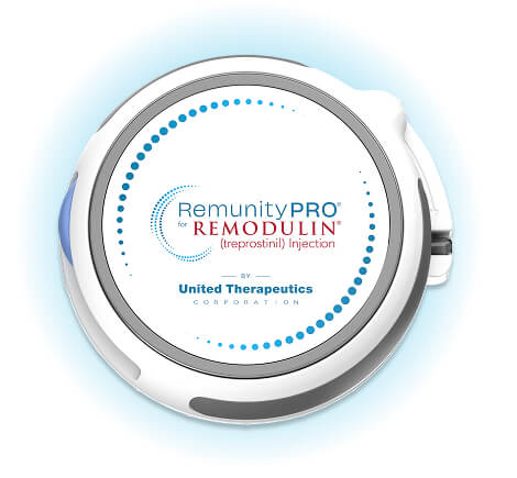 REMUNITYPRO subcutaneous pump